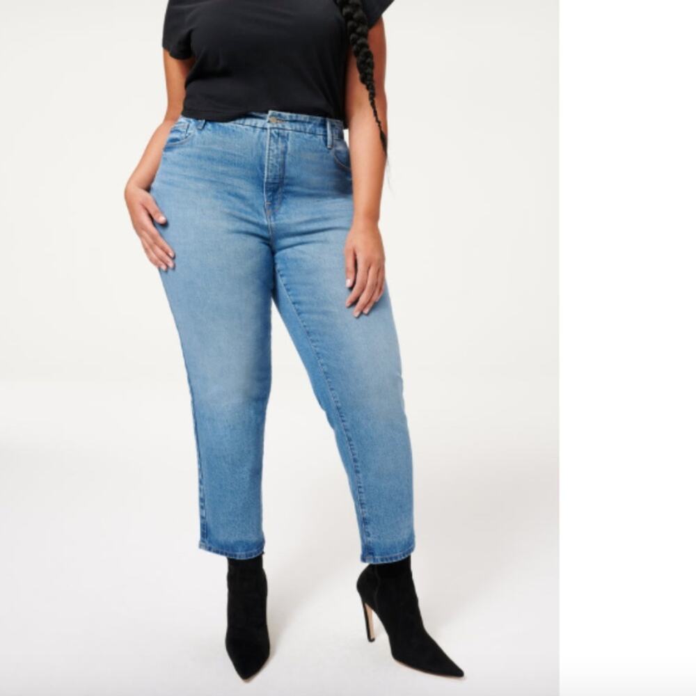 NWT Good American Good Vintage Jeans 15 in Blue942